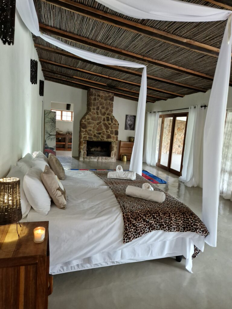 The bed in the Boma